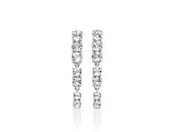 Orecchini Miluna Donna in Argento Topazio ERD3477